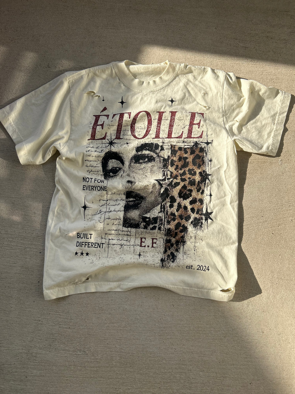 Vintage Crème Tee